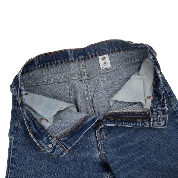 Vintage Levis 505 Orange Tab Denim Straight Leg Jeans